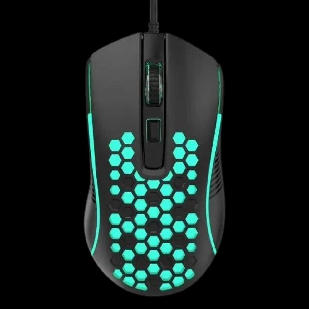 AULA S11 Ultra-Lightweight Honeycomb RGB Wired Gaming Mouse