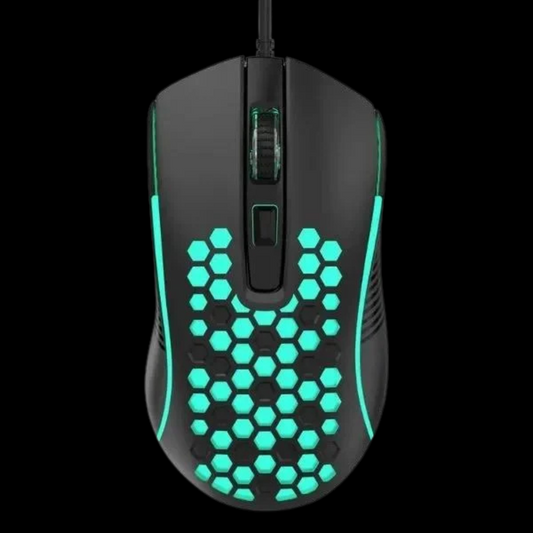 AULA S11 Ultra-Lightweight Honeycomb RGB Wired Gaming Mouse